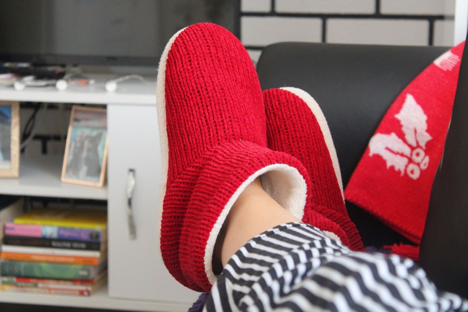 Unisex Fluffy Fleece Slippers
